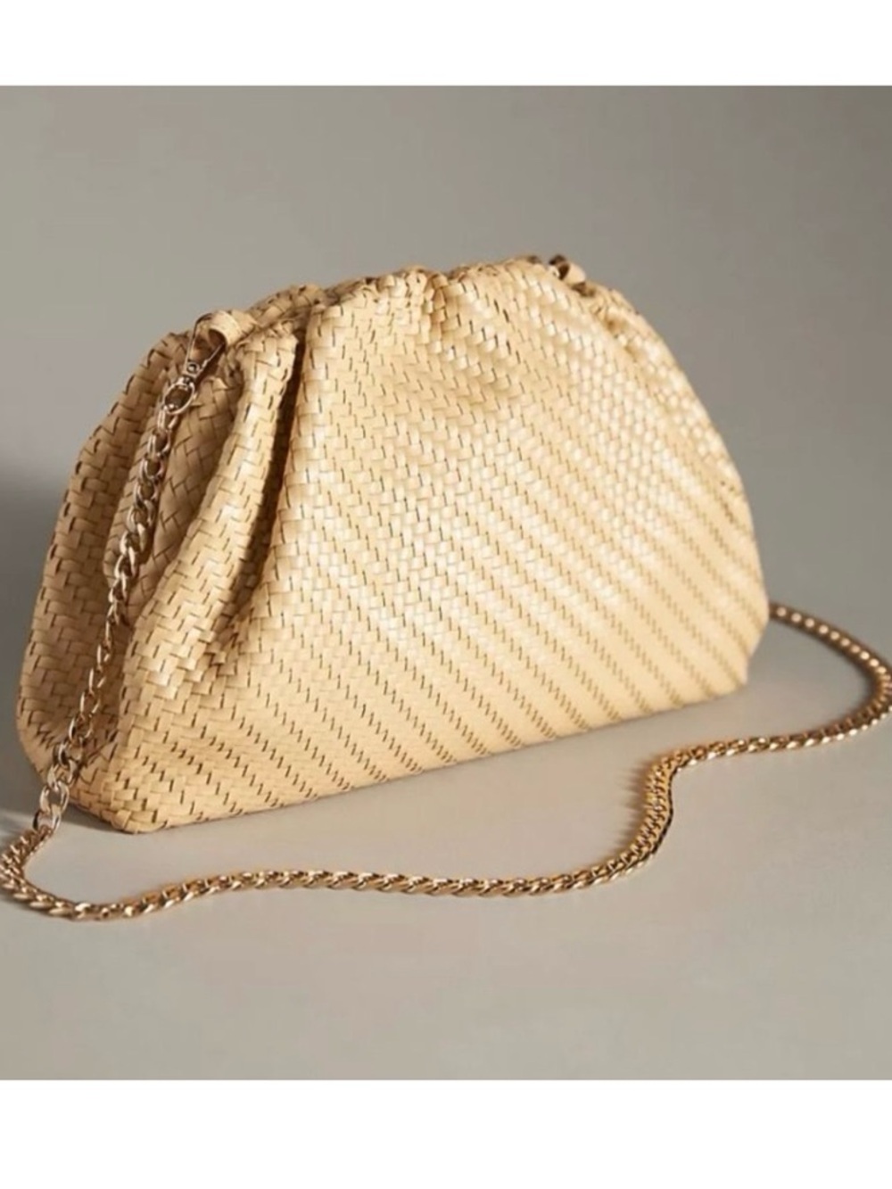 Anthropologie Frankie Clutch, Ivory - Picture 3 of 12